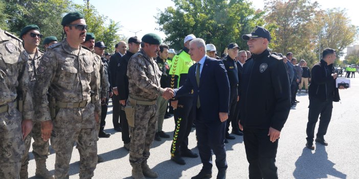 Vali İbrahim Akın, Konya Emniyeti'ni tebrik etti