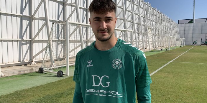 Konyaspor'un genç kalecisi Deniz’den mesaj var