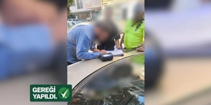 Ters yönde araç kullanan ve daha önce ehliyeti iptal edilen sürücüye idari para cezası