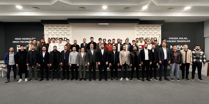 Genç MÜSİAD’ın konuğu Sağlam oldu