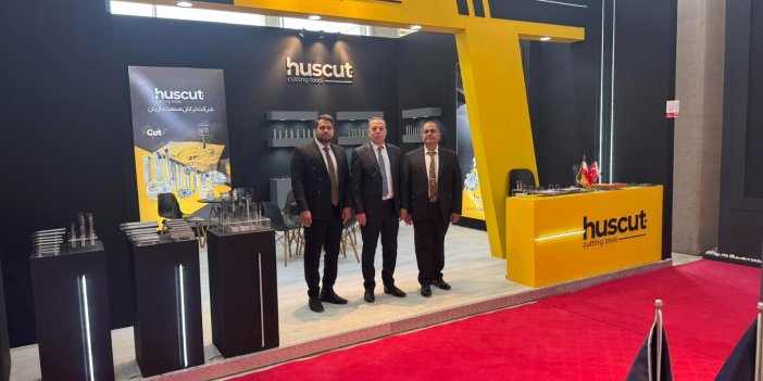 HUSCUT Tahran Makina Fuarı’nda