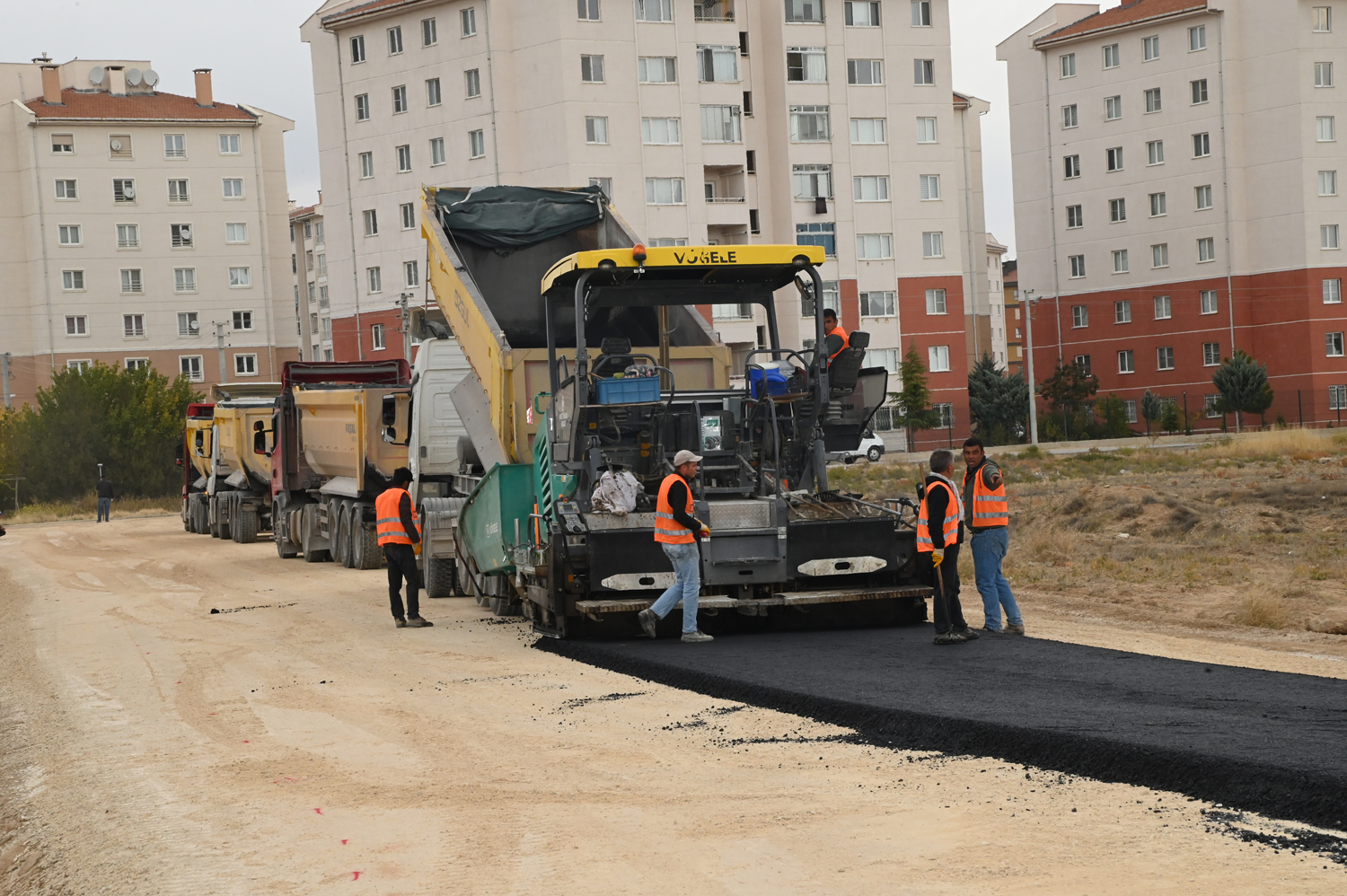 Selçuklu’da asfalt çalışmaları devam ediyor