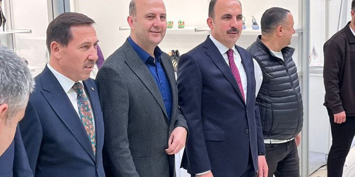 Selçuk Üniversitesinin özgün çalışmalarına Konya Ayakkabı Fuarı’nda yoğun ilgi