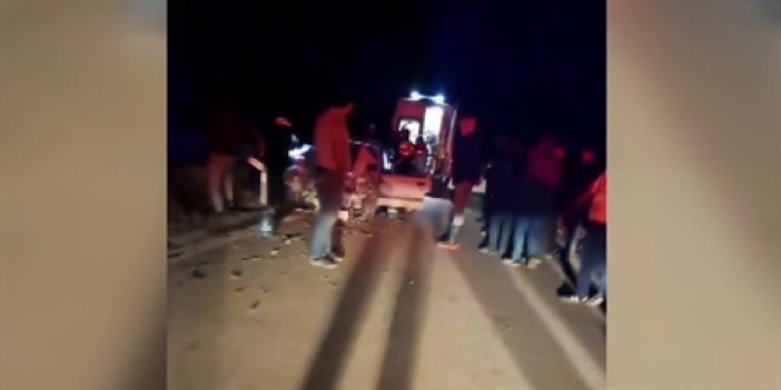 Otomobil Konya plakalı traktöre çarptı: 1 ölü, 1 yaralı