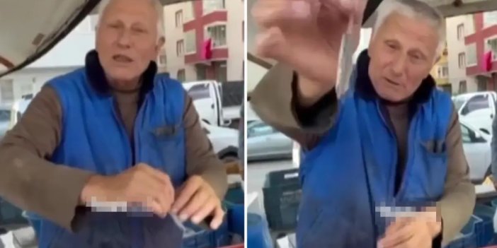 Balıkların tazeliğini kanıtlamak için yaptığı şey akılalmaz