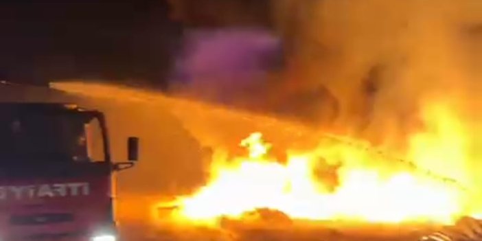 Konya'da sabotaj! Yağmurlama boruları cayır cayır yandı