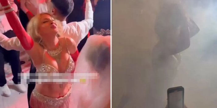 "Bu evlilikten hayır gelmez" yorumları yapıldı Düğündeki görüntü olay oldu