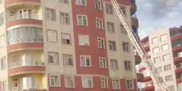 Konya'da doğalgaz patlaması! Alevler her yeri sardı