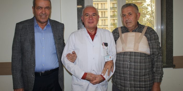 Konya'da ağabey ve kardeş ameliyatla sağlığına kavuştu