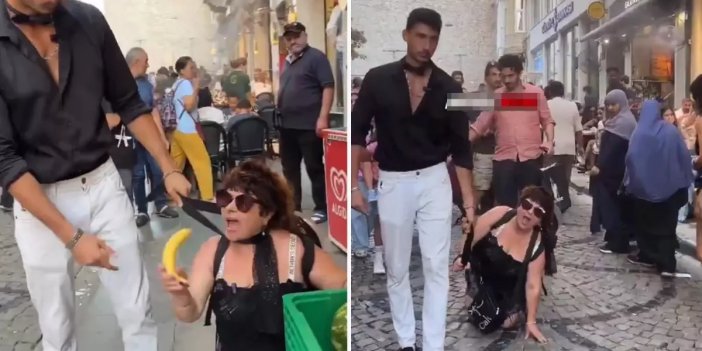 Tasma taktığı kadını sokaklarda gezdirdi! Kullandığı ifadeler de skandal