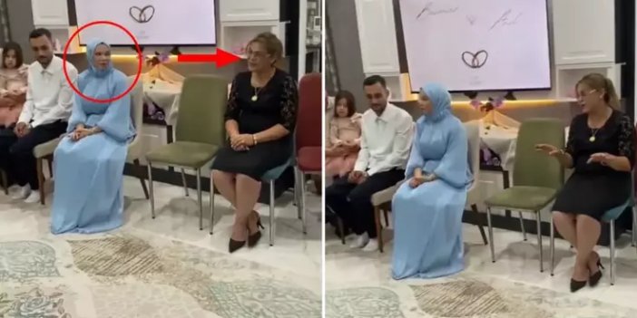 Kaynana terör estirdi! En mutlu gününde kızını yerin dibine soktu! Yüz ifadesine dikkat