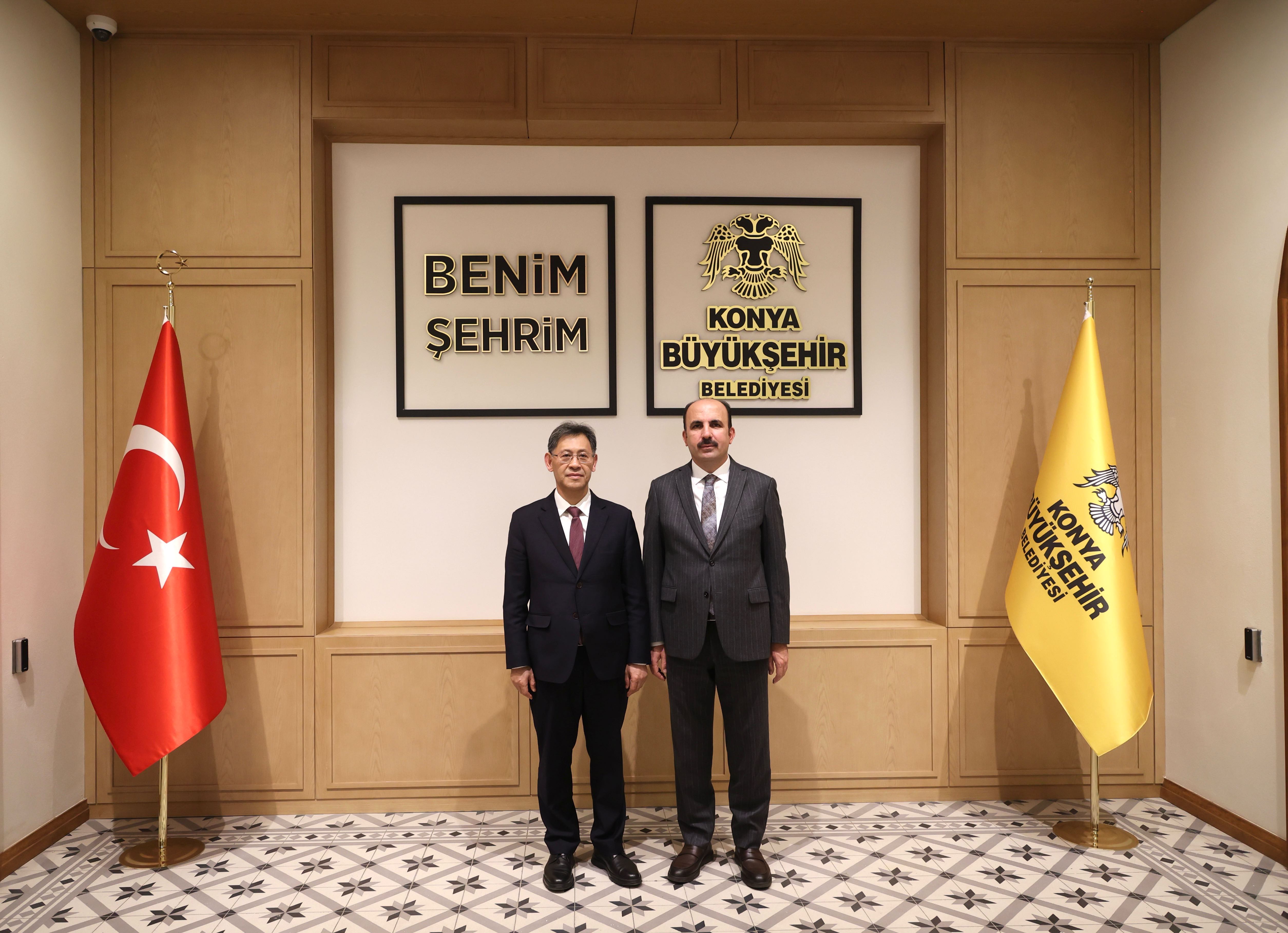 Kardeş Şehir'den Başkan Altay’a ziyaret