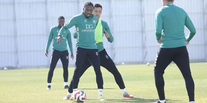 Konyaspor, Samsunspor maçının hazırlıklarını sürdürdü