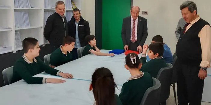 Konya'da görme engelli öğrencilere anlamlı destek