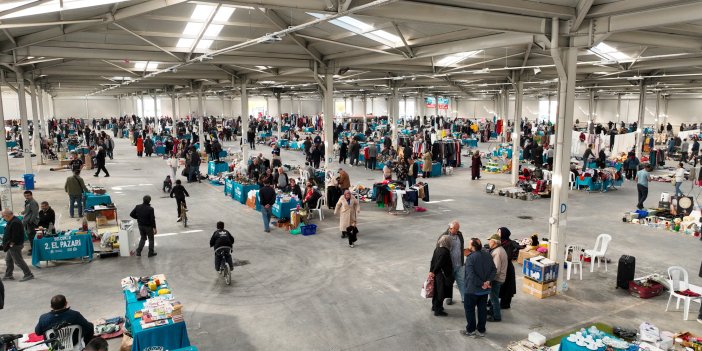 Selçuklu'nun bu alanı merkez pazar oldu