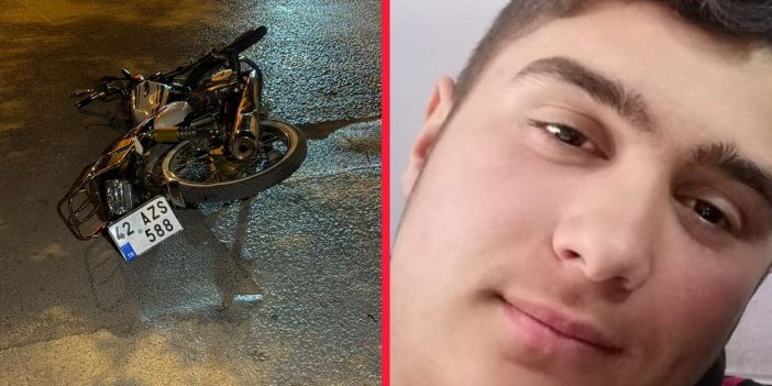 Konya’da 18 yaşındaki genç kaza sonrası yaşam mücadelesini kaybetti