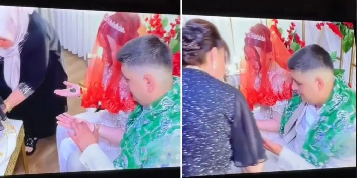 Damat alkollü gelmiş! Kına gecesine kaydedilen görüntüye bakın!