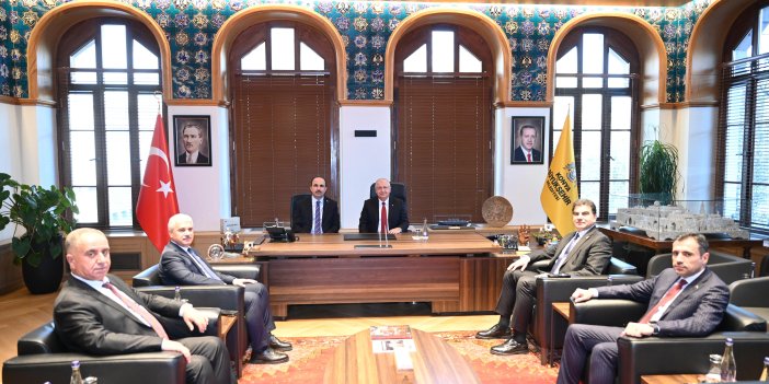 Milli Savunma Bakanı Konya'da! Başkan Altay'ı ziyaret etti