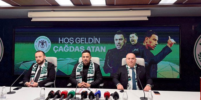Konyaspor’da Çağdaş Atan dönemi başladı