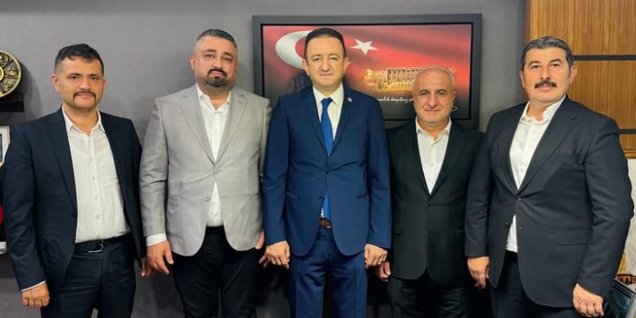 Bektaş’a iş insanlarından ziyaret