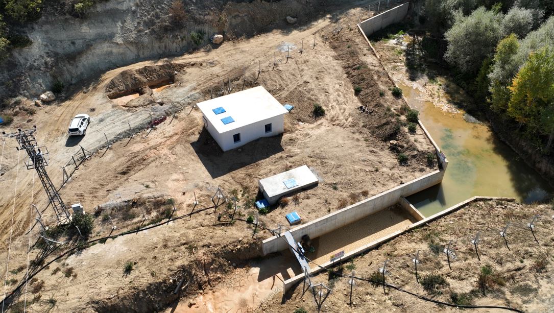 Konya'da su tasarrufu sağlayan tesis