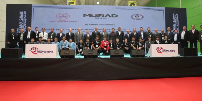 MÜSİAD Konya’dan gençlere büyük fırsat: Okul–sanayi iş birliği başladı!