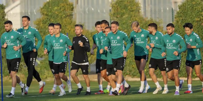 Konyaspor Karagümrük'e hazırlanıyor