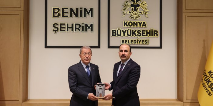 Hulusi Akar'dan Başkan Altay'a ziyaret