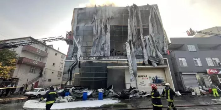 Parfüm deposunda yangın! 6 kişi hayatını kaybetti