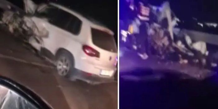 İki otomobil kafa kafaya çarpıştı: 4 ölü, 3 yaralı