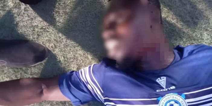 Ülke şokta! Taraftar futbolcunun boğazını kesti