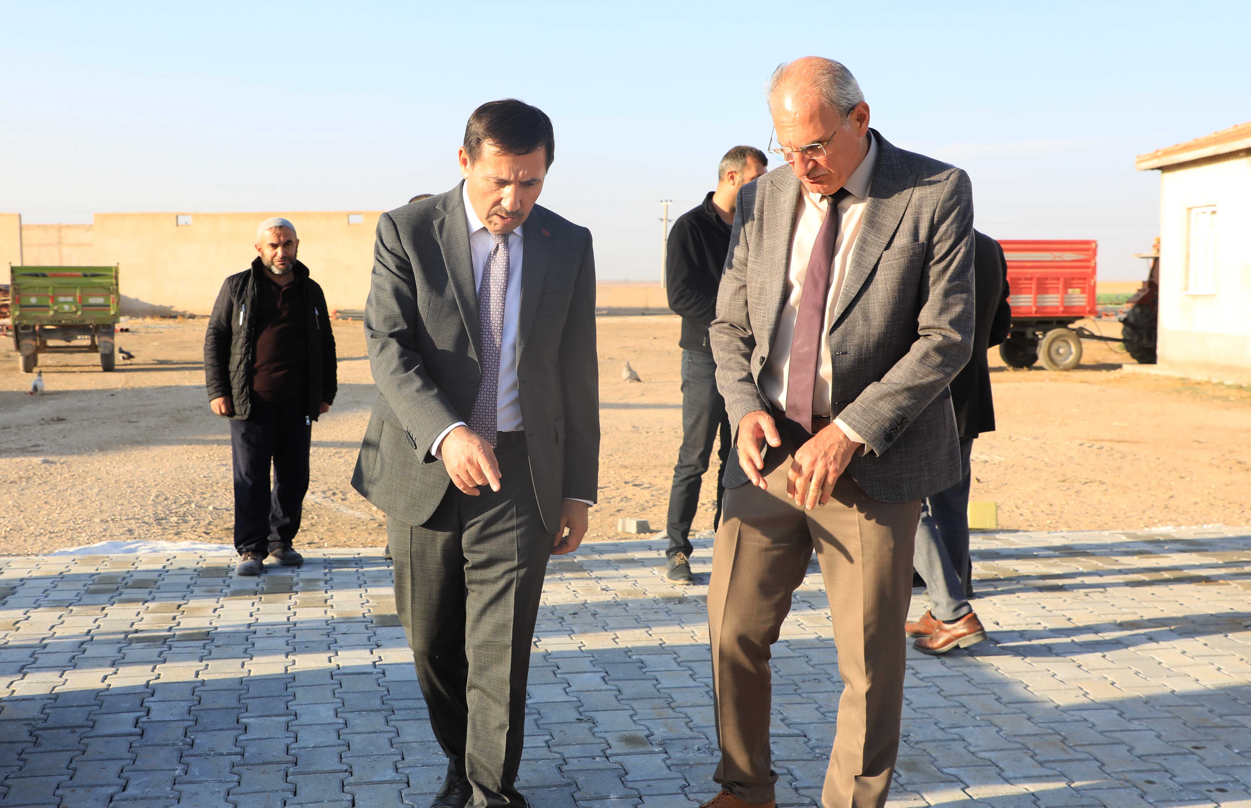 Başkan Kılca çalışmalarını yerinde inceledi