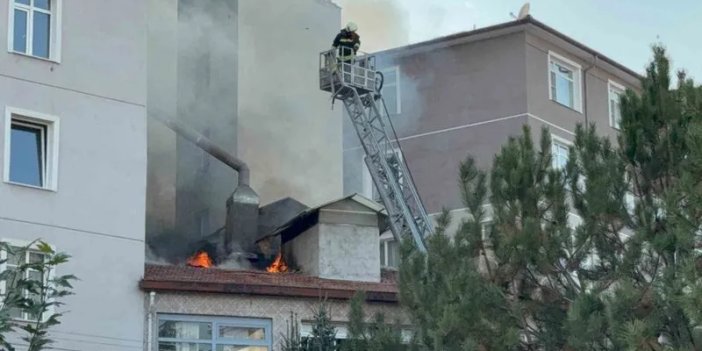 Konya'da çıkan yangında 6 iş yeri hasar gördü