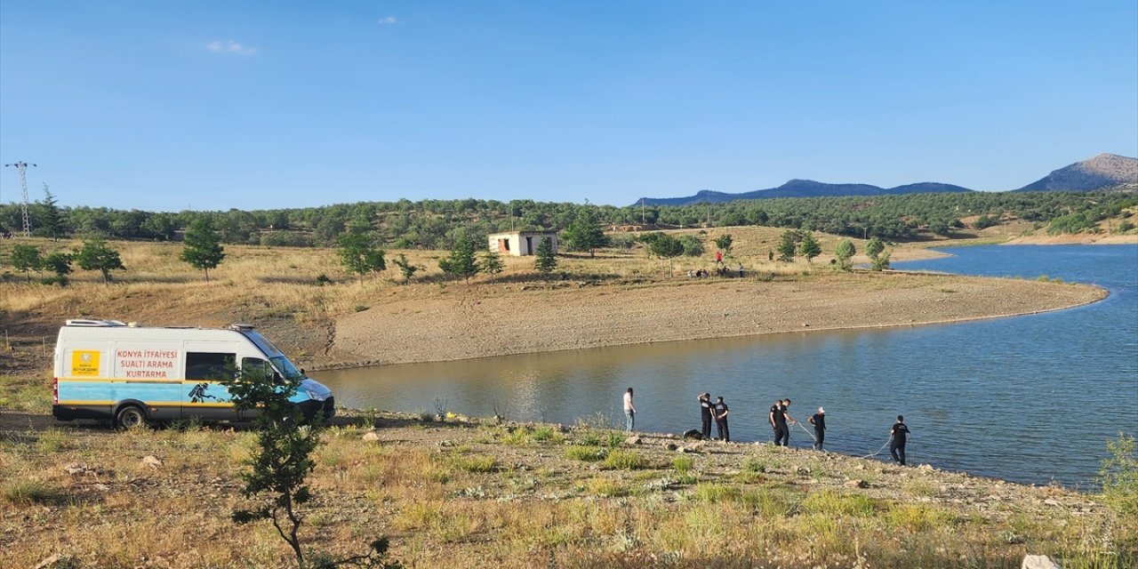 Konya'da baraj göletine giren çocuk boğuldu