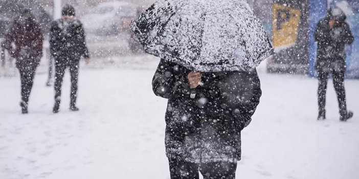 Tarih ve saat verildi! 6 kente birden lapa lapa kar yağacak