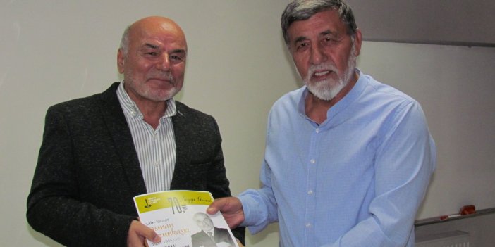 Selçuklu Salı Sohbetleri'ne 70'lik yazar Uzunkaya konuk oldu