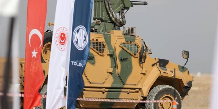 Konya'da MKE'nin yakın hava savunma sisteminden tam isabet!