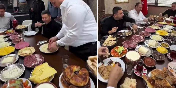 Nevşehir Belediye Başkanı Arı'nın kahvaltı sofrası ortalığı karıştırdı