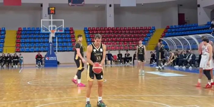 Büyükşehir Haremspor'u 74-86 mağlup etti