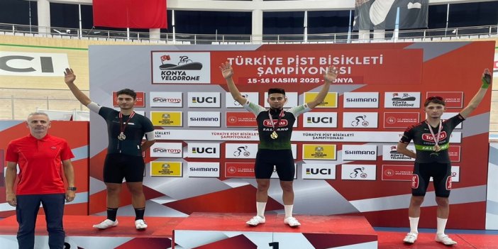 Torku Şeker Spor, Genç Erkek Pist Türkiye Şampiyonası’nda derece elde etti