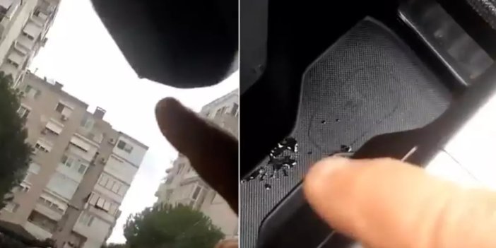 2 milyonluk sıfır araç ilk yağmurda su aldı