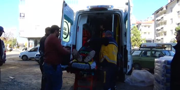 Konya'da 5 katlı inşaatın asansör boşluğuna düşen kişi yaralandı