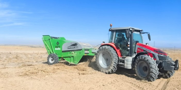 Konya'nın o ilçesinde çiftçiye bir hizmet daha