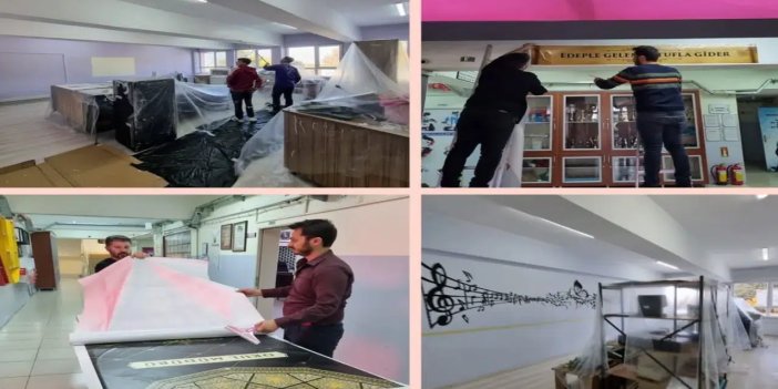 “Bizim Okulumuz” projesi ile yenilenme devam ediyor
