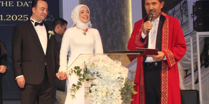 Hatice Ferda İle Safa’nın mutlu günü
