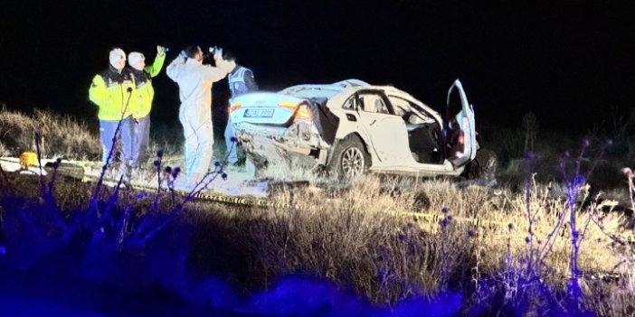 Konya'da gençlerin olduğu araç şarampole devrildi: 1 ÖLÜ 1 AĞIR YARALI