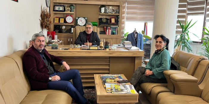İbrahim Işık’tan Konya Bakış Gazetesi'ne ziyaret
