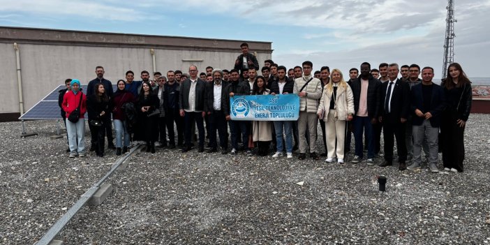 ASÜ öğrencilerinden Karapınar'a teknik gezi