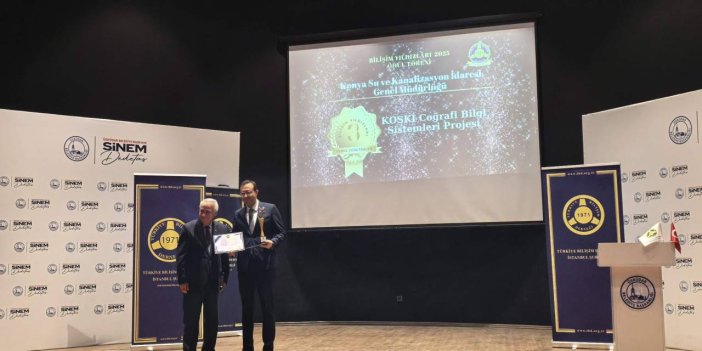 KOSKİ'ye yerli ve özgün proje ödülü