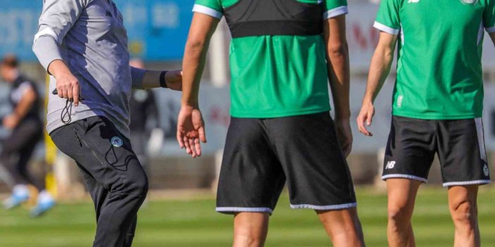 Konyaspor, Trabzonspor maçının hazırlıklarını sürdürdü